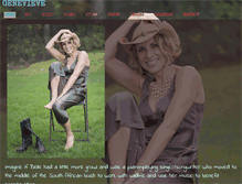 Tablet Screenshot of genevieve-music.com